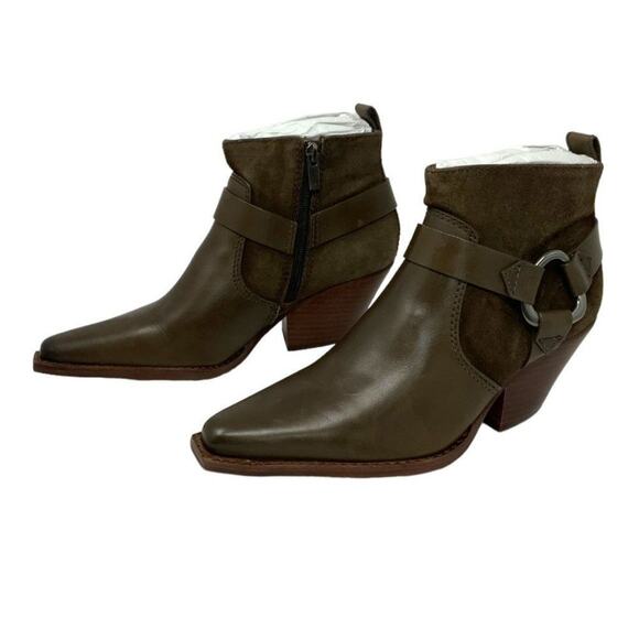 Vince Camuto Nenanie Pointed Toe Bootie Sable Size 7.5 NWT $179 MSRP - Picture 5 of 7